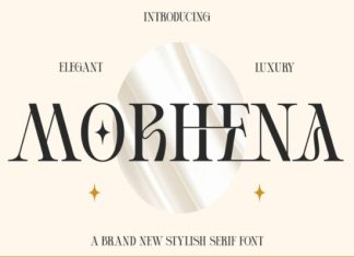 Morhena Font preview image 1