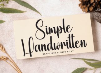 Mountain Handwritten Font preview image 3