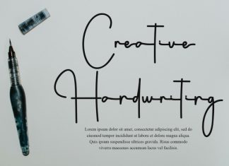 National Geography Handwriting Font preview image 2
