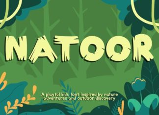 Natoor Font preview image 1