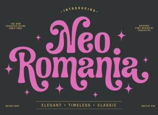 Neo Romania Font preview image 1