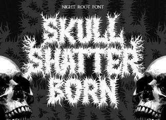 Night Roots Font preview image 3