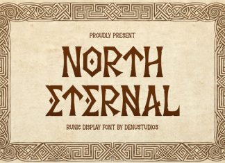 North Eternal Font preview image 1