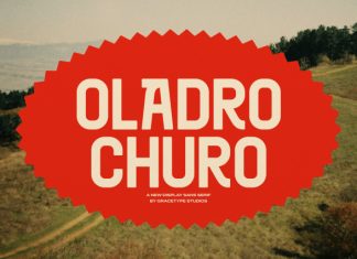Oladro Churo Font preview image 1