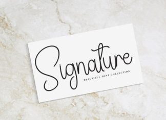 Photography Handwritten Typeface preview image 2