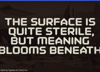 Polarized Font preview image 2