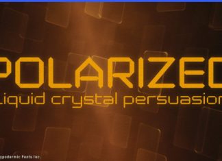Polarized Font preview image 1