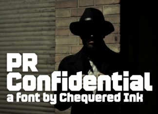 PR Confidential Font preview image 1