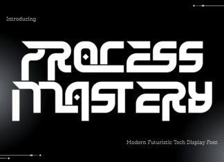 Process Mastery Font preview image 1