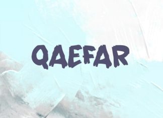 Qaefar Font preview image 1