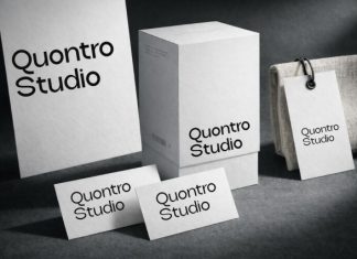 Quantro Sans Med Font preview image 2