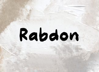 Rabdon Font preview image 1