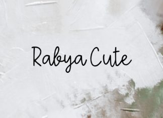Rabya Cute Font preview image 1