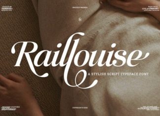 Raillouise Font preview image 1