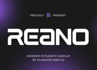Reano Font preview image 1