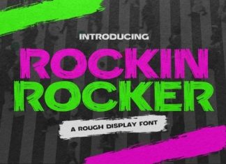 Rockin Rocker Font preview image 1