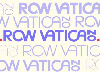 Row Vatikano Font preview image 1