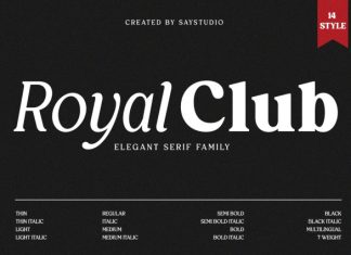Royal Club Font preview image 1