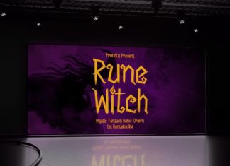 Rune Witch Font preview image 2