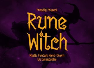 Rune Witch Font preview image 1