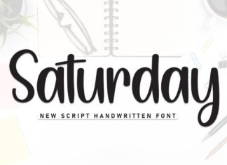 Saturday Handwritten Type preview image 2