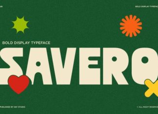 Savero Font preview image 1