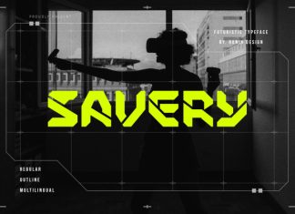 Savery Font preview image 1
