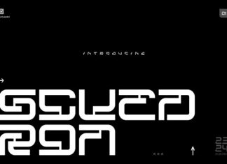 Scuedron Font preview image 1