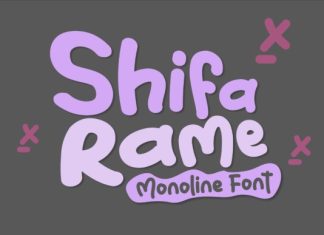 Shifa Rame Font preview image 1