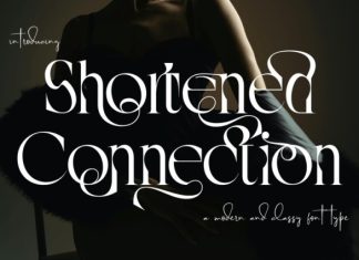 Shortened Connection Font preview image 1