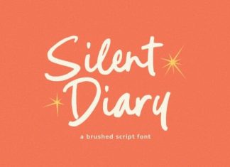 Silent Diary Handwritten Font preview image 1