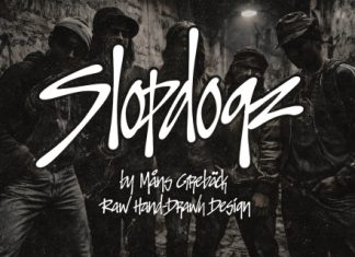 Slopdogz Font preview image 1