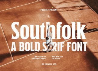 Southfolk Font preview image 1