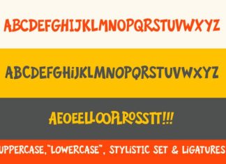 Sploosh Font preview image 3