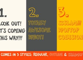 Sploosh Font preview image 2
