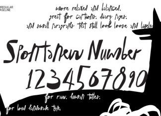 Spontanew Font preview image 1