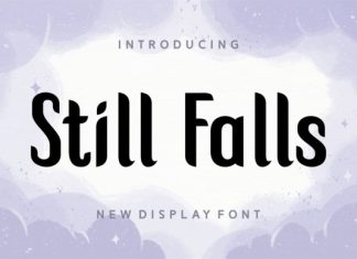 Still Falls Font preview image 1