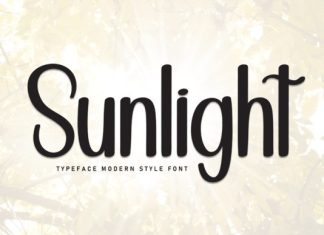 Sunlight Script Type preview image 1
