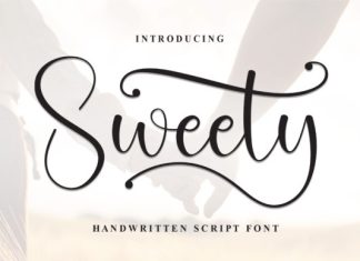 Sweety Script Typeface preview image 1