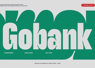 TBJ Gobank Font preview image 1