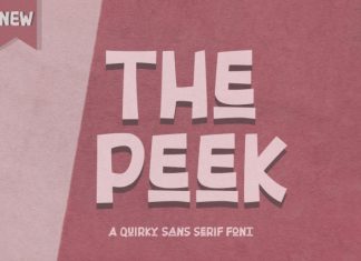 The Peek Font preview image 1
