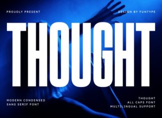 Thought Font preview image 1