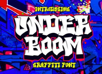 Unde Boom Font preview image 1