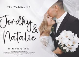 Wedding Handwriting Type preview image 2