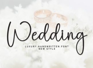Wedding Handwriting Type preview image 1