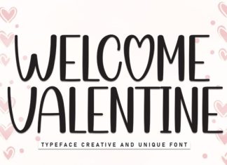 Welcome Valentine Display Font preview image 1