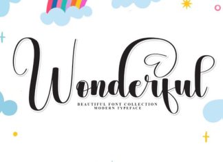 Wonderful Handwritten Font preview image 1
