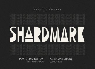 Shardmark – Display Font preview image 1