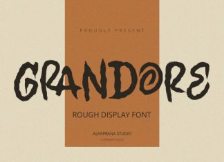 Grandore – Display Font preview image 1