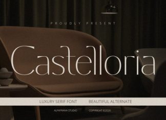 Castelloria – Serif Font preview image 1